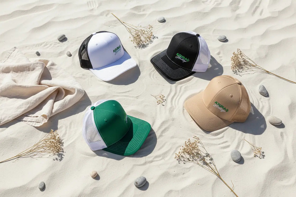 Azura Heritage Caps – Desert Drop Banner