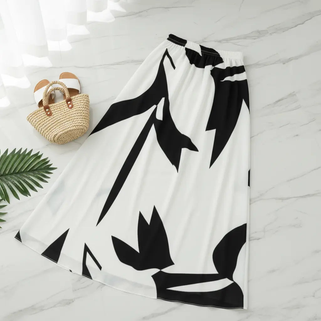 Botanical Print Skirt Collection