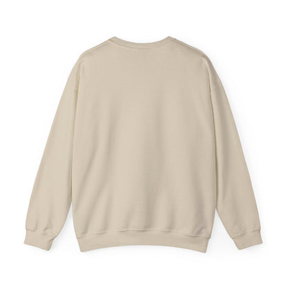 Azura Heritage Olive Heritage Sweatshirt – Amazigh-Inspired Embroidered Sweatshirt Printify