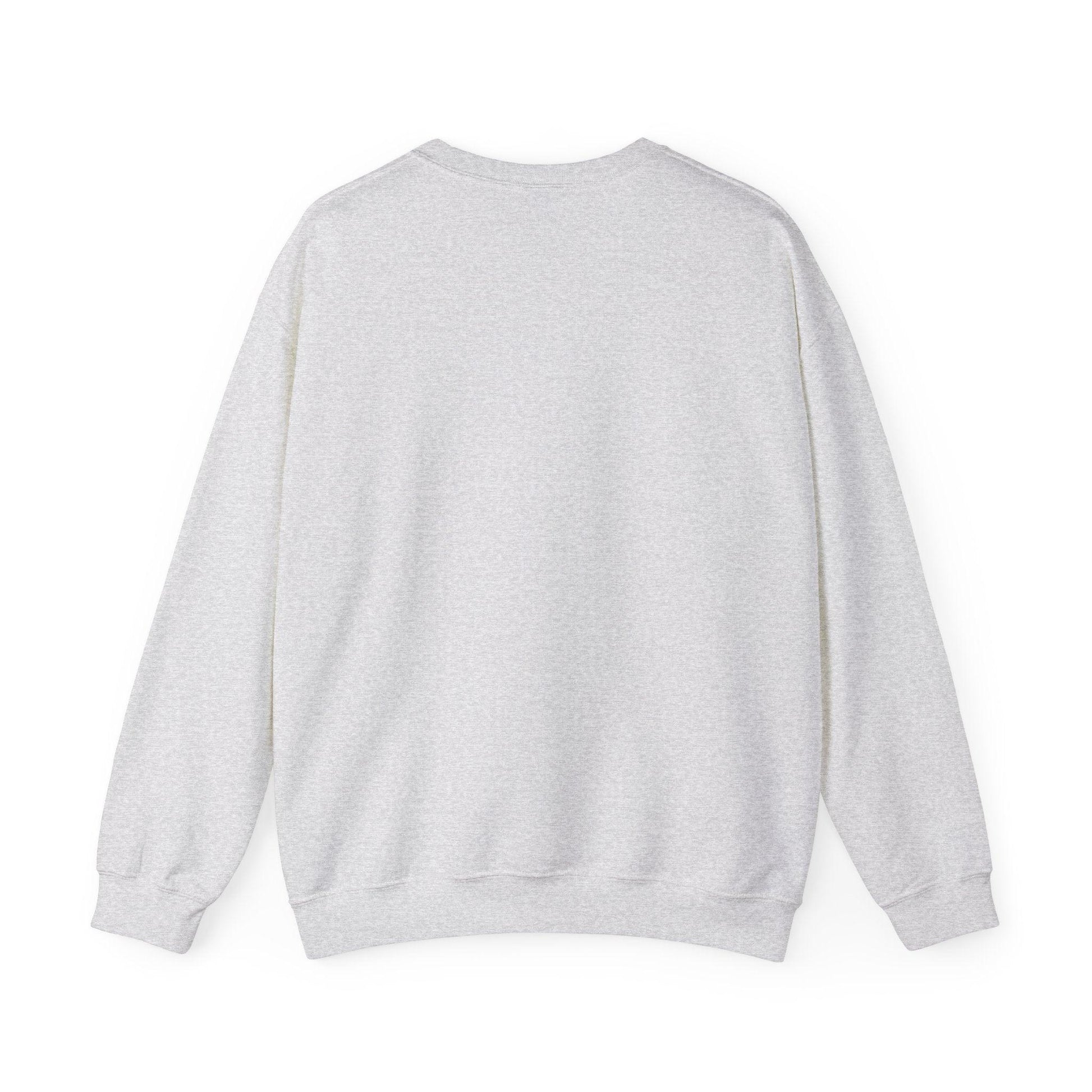 Azura Heritage Olive Heritage Sweatshirt – Amazigh-Inspired Embroidered Sweatshirt Printify