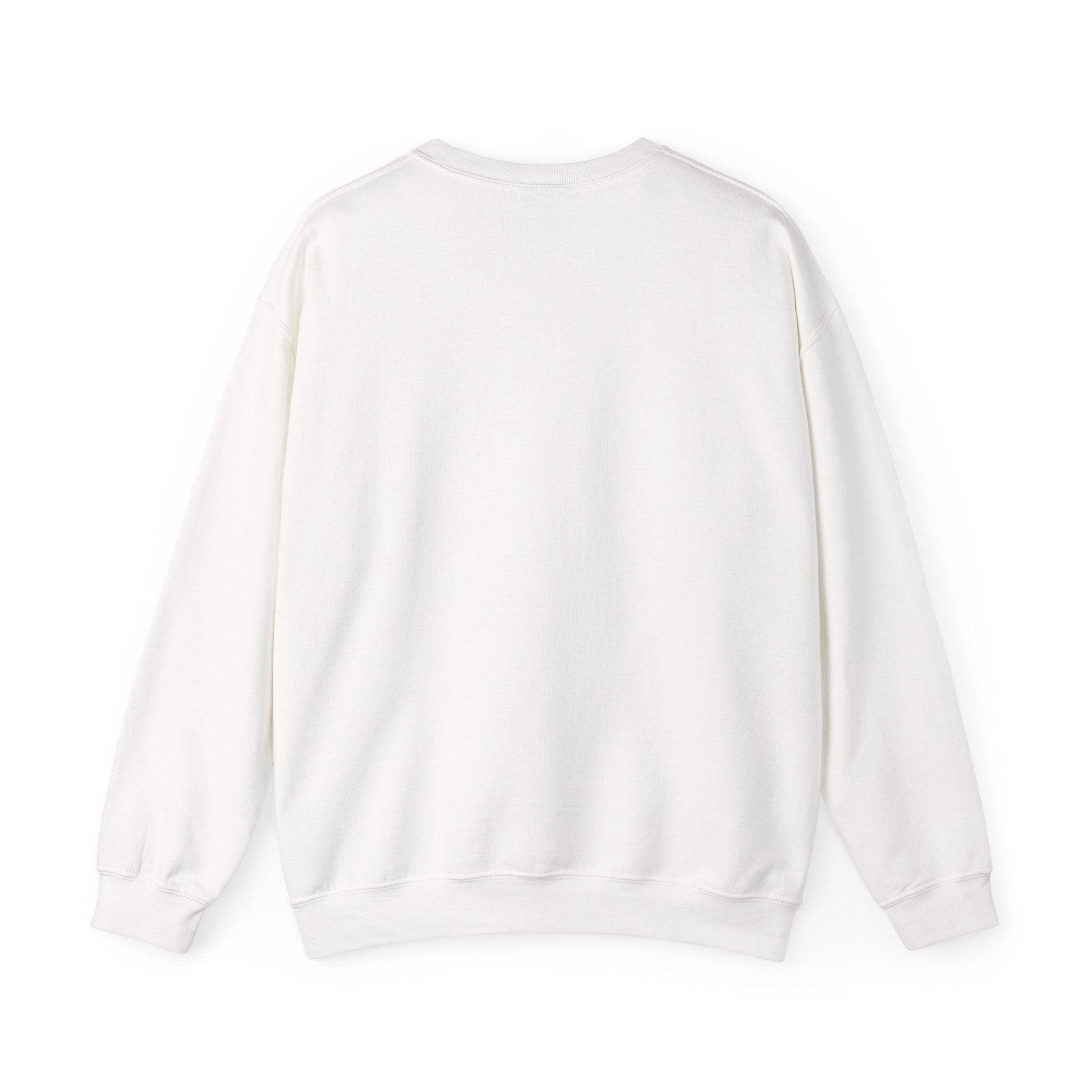 Azura Heritage Olive Heritage Sweatshirt – Amazigh-Inspired Embroidered Sweatshirt Printify