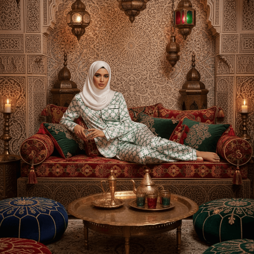The Jade Harmony Set™ - Moroccan Salon